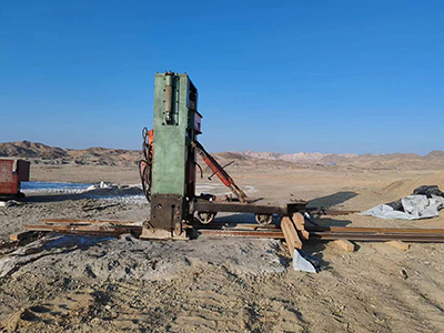 天井鉆機在甘肅的應用